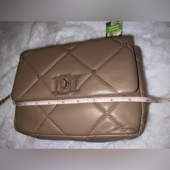 Badgley Mischka Quilted Studded Vegan Leather Bag - Picture 10 of 10